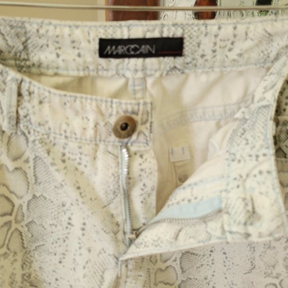 Marc Cain Snakeskin Print Jeans (Size N. 2) US 6 - Picture 5 of 10